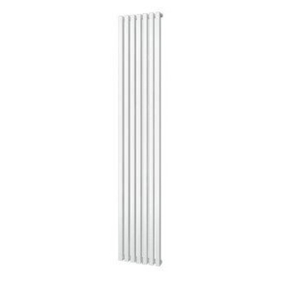 Plieger Siena designradiator verticaal enkel 1800x318mm 766W wit structuur