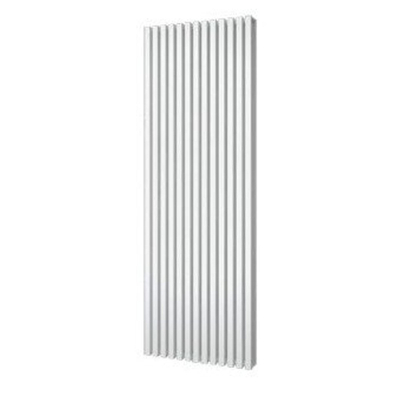 Plieger Siena designradiator verticaal dubbel 1800x606mm 2030W donkergrijs structuur