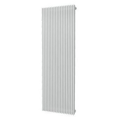 Plieger Antika Retto designradiator verticaal middenaansluiting 1800x595mm 1753W wit structuur