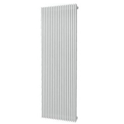 Plieger Antika Retto designradiator verticaal middenaansluiting 1800x595mm 1753W zilver metallic