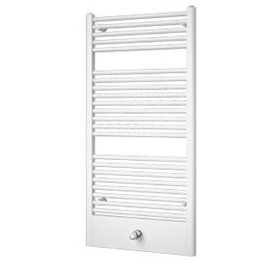 Plieger Lucca designradiator horizontaal 1215x600mm 660W wit structuur