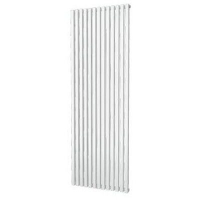 Plieger Siena designradiator verticaal enkel 1800x606mm 1422W wit structuur