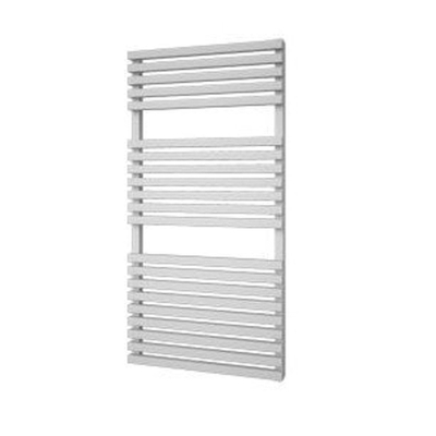 Plieger Lugo designradiator horizontaal 1182x600mm 748W wit structuur