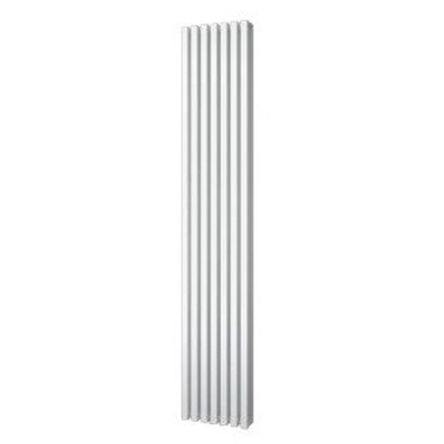 Plieger Siena designradiator verticaal dubbel 1800x318mm 1096W zwart