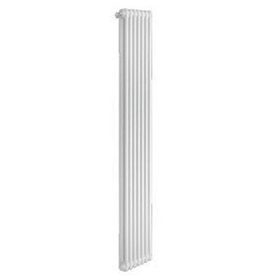 Plieger Florence designradiator verticaal 1800x322mm 903W zwart grafiet (black graphite)