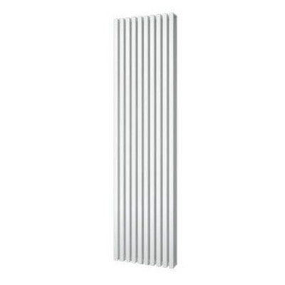 Plieger Siena designradiator verticaal dubbel 1800x462mm 1564W zwart grafiet (black graphite)