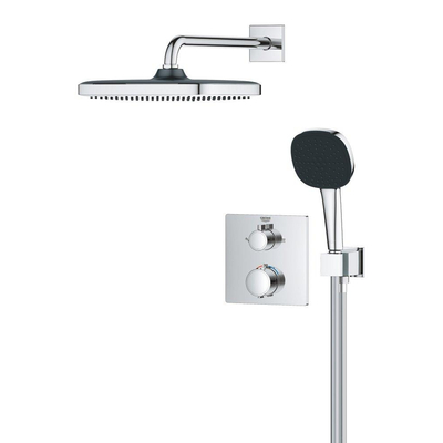 GROHE QuickFix Precision Thermostat Perfect inbouw douchesysteem met Vitalio Comfort 250 hoofddouche chroom