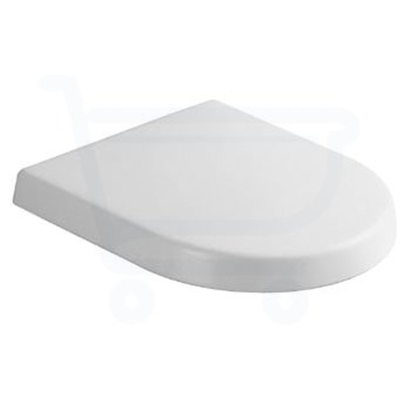 Villeroy en Boch Subway 1.0 met basic zitting UP100 reservoir en Delta 25 bedieningsplaat wit