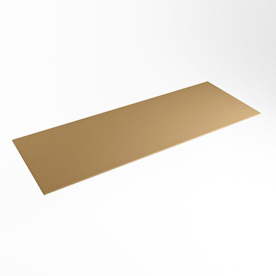 Mondiaz TOP 51 Topblad - 140x51x0.9cm - geschikt voor afdekplaat - Solid surface - Oro