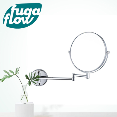 Fugaflow make-up spiegel - 20cm - rond - chroom -
