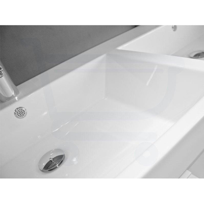 Saniclass chroom klikwaste en wit sifon