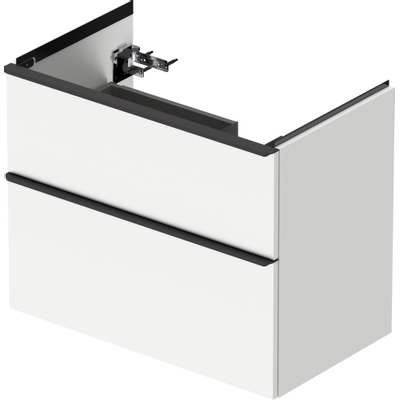 Duravit D-Neo wastafelonderkast 78.4x62.5x45.2cm 2 lades wit Mat