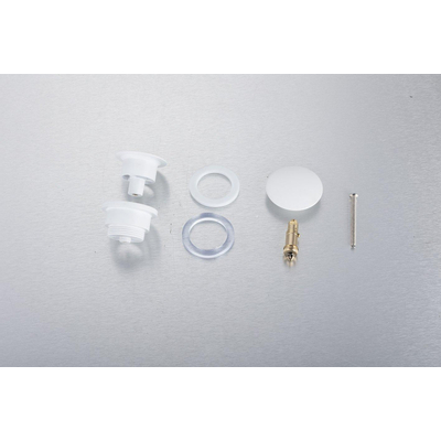 Klikwaste afvoerplug mat wit OUTLETSTORE