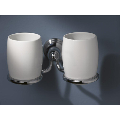 Haceka Allure Dubbele Bekerhouder chroom OUTLETSTORE