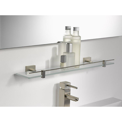 Haceka Mezzo planchet 60x12.7cm mat chroom