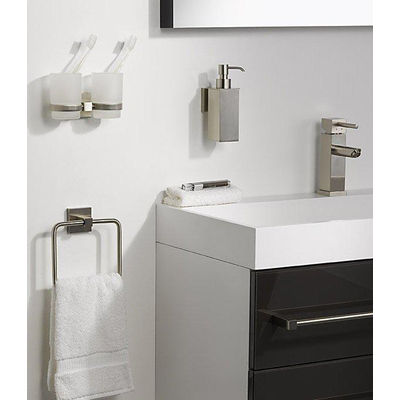 Haceka Mezzo Haak dubbel mat chroom