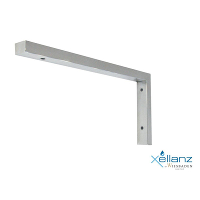 Wiesbaden chroom L- supportbeugel 46x22
