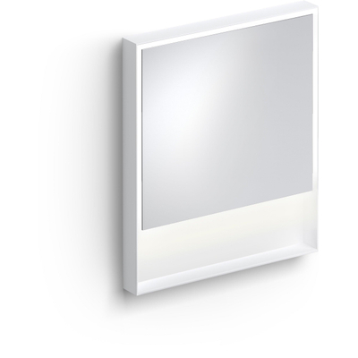 Clou Look at Me spiegel 70x80cm LED-verlichting IP44 Wit mat