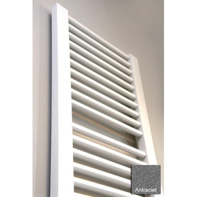 Vasco Prado HX designradiator 500x1010mm 540W antraciet