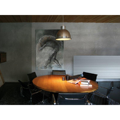 Vasco Carre Plan CPHN2 designradiator horizontaal dubbel 2200x415mm 1978 watt zwart -lichte schade zijkant- OUTLET UDEN