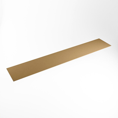 Mondiaz TOP 23 Topblad - 230x23.5x0.9cm - geschikt voor afdekplaat - Solid surface - Oro