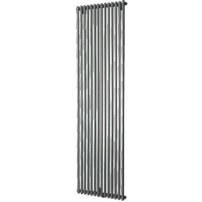 Plieger Venezia designradiator enkel verticaal 1970x532mm 1417W antraciet metallic