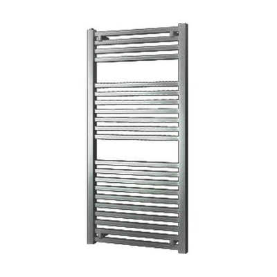 Plieger Roma designradiator horizontaal 1255x600mm 700W antraciet metallic