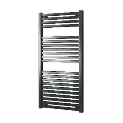 Plieger Roma designradiator horizontaal 1255x600mm 700W zwart