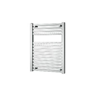 Plieger Roma designradiator horizontaal 805x600mm 458W zilver metallic