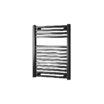 Plieger Roma designradiator horizontaal 805x600mm 458W zwart grafiet (black graphite)