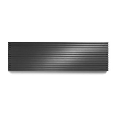 Vasco Carre Plan CPHN2 designradiator dubbel 1800x535mm 2079 watt antraciet