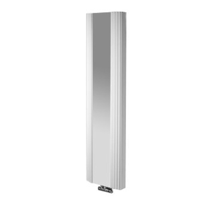Jaga Iguana Visio Designradiator met spiegel 1800x510mm 719W mat wit