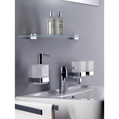 Emco Loft glashouder met glas chroom