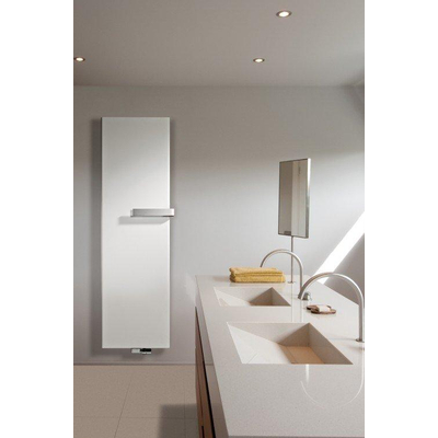 Vasco Niva S NS1L1 designradiator enkel 440x1220mm 547 watt wit structuur