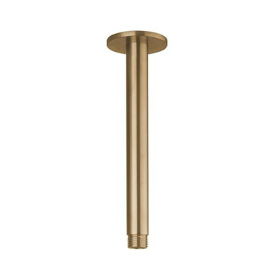 Crosswater 3ONE6 Plafondarm - 20cm - stainless brushed brass effect