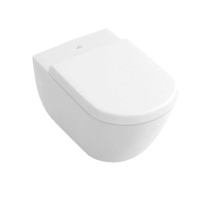 Villeroy en Boch Subway 1.0 met luxe zitting, UP100 reservoir en Delta 25 wit knop