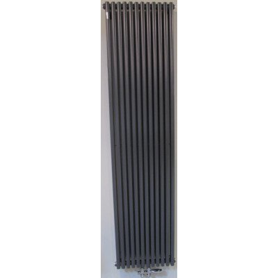 Haceka Mojave Alu Adoria designradiator 184x46cm 1652 watt antraciet