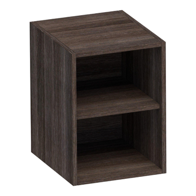 Ichoice Zijkast Open 40 Legno Antracite 39.8x55x45.5cm MFC OUTLETSTORE
