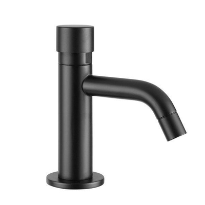 Plieger Napoli toiletkraan zelfsluitend 1/2 looptijd 15 sec. mat zwart