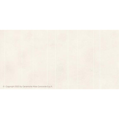 Atlas Concorde Boost Balance Decor-strip - 60x120cm - 9mm - gerectificeerd - Porcellanato - Pure (Wit)