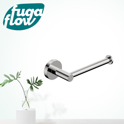 FugaFlow Eccelente Acces Toiletrolhouder - zonder klep - rond - chroom