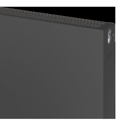 Plieger Compact flat paneelradiator compact vlakke plaat type 22 90x40cm 844watt antraciet metallic