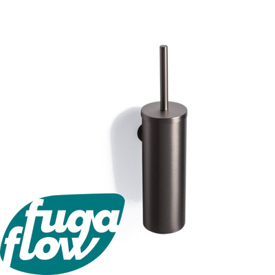 FugaFlow Efficiente Acces Toiletborstelhouder - rond - RVS