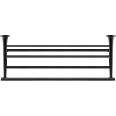 Duravit Starck T Handdoekhouder - 4 rijen - 61cm - zwart mat