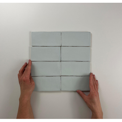 Cifre Ceramica Atlas wandtegel - 7.5x15cm - Rechthoek - 8.5mm - Aqua mate