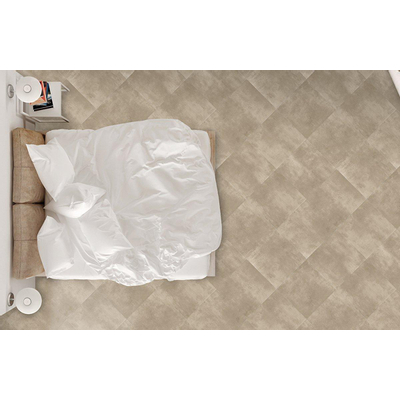 EnergieKer mozaïektegel - 5x5cm - 10mm - Vierkant - Betonlook - Taupe mat