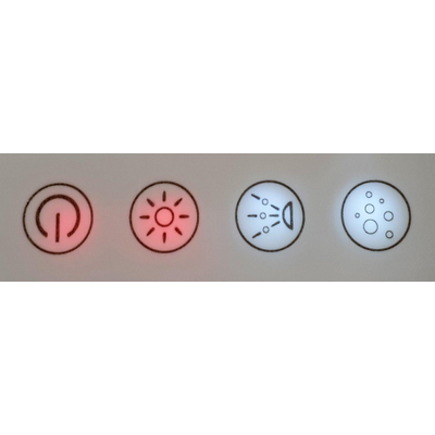 Wiesbaden Libero vrijstaand whirlpool ligbad 170x80 cm acryl glans wit met waste chroom