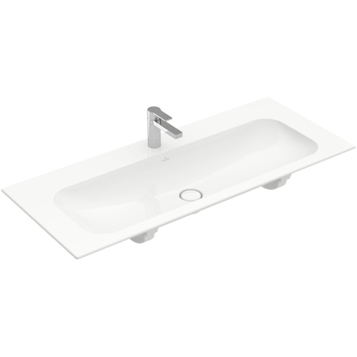 Villeroy & Boch Finion Meubelwastafel - 1200 x 500 x 160 mm - Wit Alpin CeramicPlus - zonder overloop - ongeslepen