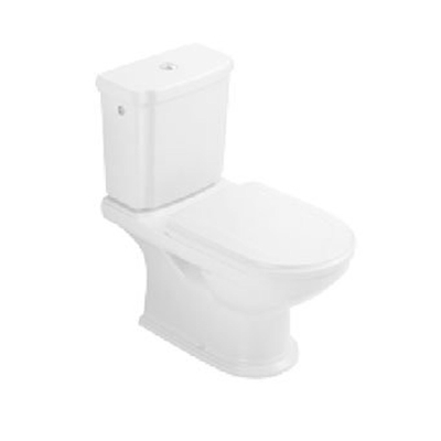 Villeroy & Boch Hommage duobloktoiletset compleet ceramic+ plus wit PK