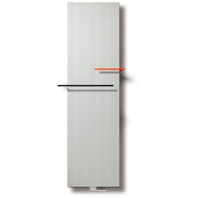 Vasco Bryce Plus BV designradiator 1800x450mm 1644W aansluiting 0066 wit structuur